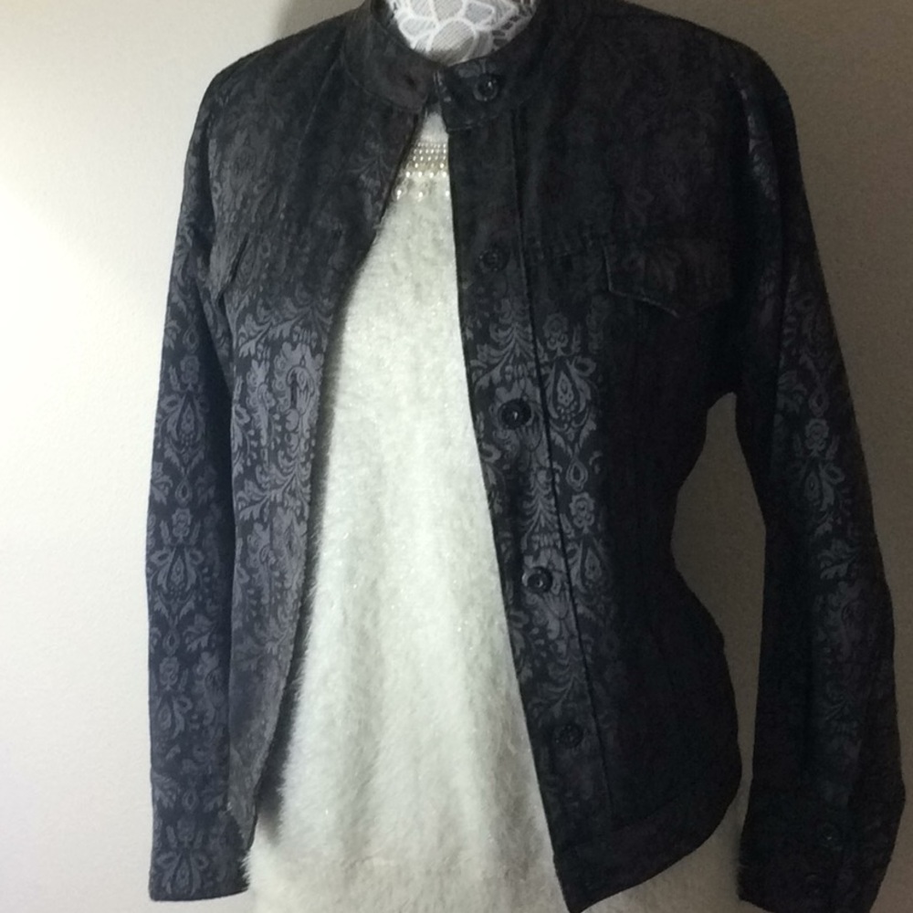 GRAY/CHARCOAL JACKET